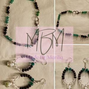 Handmade Bracelet and Earrings set